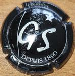 Champagnecapsule GRASSET-STERN zwart & zilver nr. 05, Ophalen of Verzenden, Nieuw, Frankrijk, Champagne