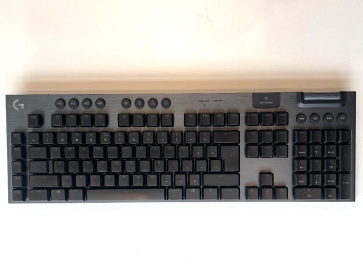 Logitech G915 keyboard, Computers en Software, Toetsenborden, Zo goed als nieuw, Qwerty, Draadloos, Gaming toetsenbord, Multimediatoetsen