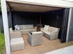 loungeset hoogwaardig en compleet met kussens, Tuin en Terras, Tuinsets en Loungesets, Ophalen, Overige materialen, Gebruikt, 8 zitplaatsen