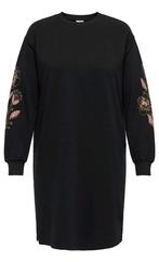 Zwarte sweatdress Carteresa van Only Carmakoma 
Maat 54 XL, Kleding | Dames, Grote Maten, O, O, Nieuw, Ophalen of Verzenden