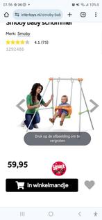 Smoby schommelstoel, Kinderen en Baby's, Speelgoed | Buiten | Speeltoestellen, Schommel, Ophalen of Verzenden, Zo goed als nieuw