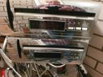 2x cd speler voor 100 cd's 1x afstb Chroom , met klein defec, Ophalen of Verzenden, Zo goed als nieuw, Overige merken, Wisselaar