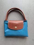 Longchamp Pliage Original M Lichtblauw, Ophalen of Verzenden, Zo goed als nieuw, Blauw, Handtas