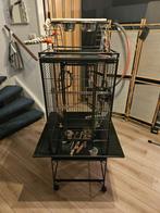 Vogelhok Keddoc te koop, Ophalen of Verzenden, Zo goed als nieuw, Hout, Vogelkooi