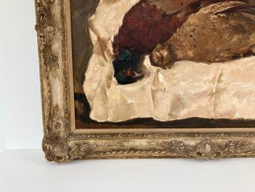 Groot Stilleven Fazanten 115 cm X 91 cm - Julien Creytens beschikbaar voor biedingen