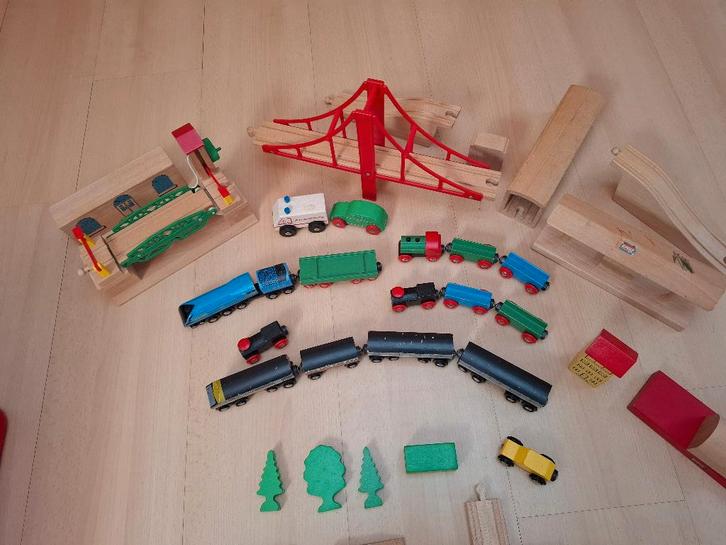Brio Treinbaan, Kinderen en Baby's, Speelgoed | Houten speelgoed, Gebruikt, Overige typen, Ophalen
