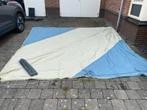 Bo-Camp katoenen Camping Tarp 3x3m Beige/Blauw, Caravans en Kamperen, Ophalen of Verzenden, Gebruikt, Tot en met 2