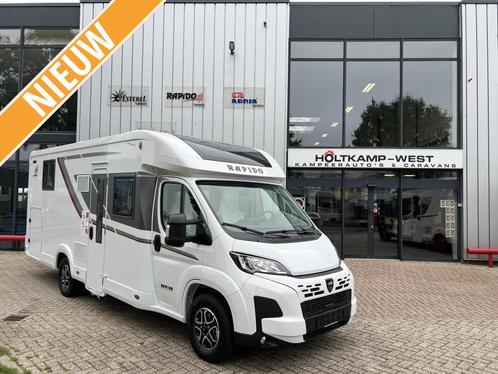 Rapido 666F 180PK Automaat, Caravans en Kamperen, Campers, Bedrijf, Half-integraal, tot en met 4, Rapido, Diesel, 7 tot 8 meter
