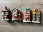 4 kersthuisjes, Ophalen, Gebruikt