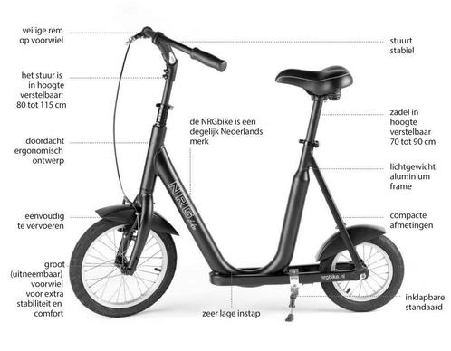 Loopfietsen volwassennen , NRG, CITY, Q-GO, WALKCHAMP etc, Diversen, Verpleegmiddelen, Zo goed als nieuw, Ophalen of Verzenden