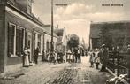 Groot-Ammers - Kerkstraat, Verzamelen, Ansichtkaarten | Nederland, Ophalen of Verzenden, Voor 1920, Ongelopen, Zuid-Holland