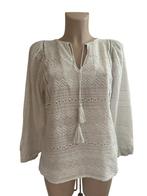Nukus shirt lange mouw M, Maat 38/40 (M), Wit, Ophalen of Verzenden, Zo goed als nieuw
