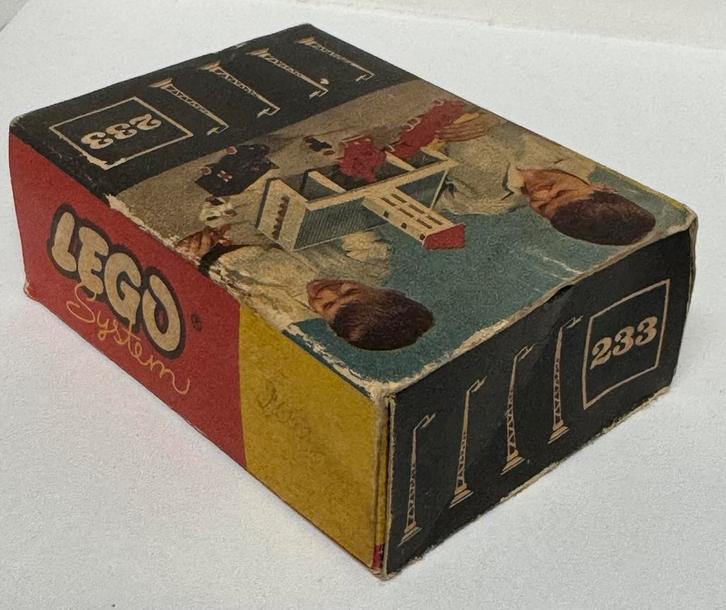Oude lego klikklok doosje 233 jaren 50 vintage 1:87, Kinderen en Baby's, Speelgoed | Duplo en Lego, Gebruikt, Lego, Complete set