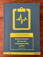 Kritisch denken binnen het verpleegkundig proces, Boeken, Studieboeken en Cursussen, Ophalen of Verzenden, Beta, Zo goed als nieuw