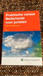 M. Klein - Praktische cursus Nederlands voor juristen, Ophalen of Verzenden, Zo goed als nieuw, M. Klein; M. Visscher