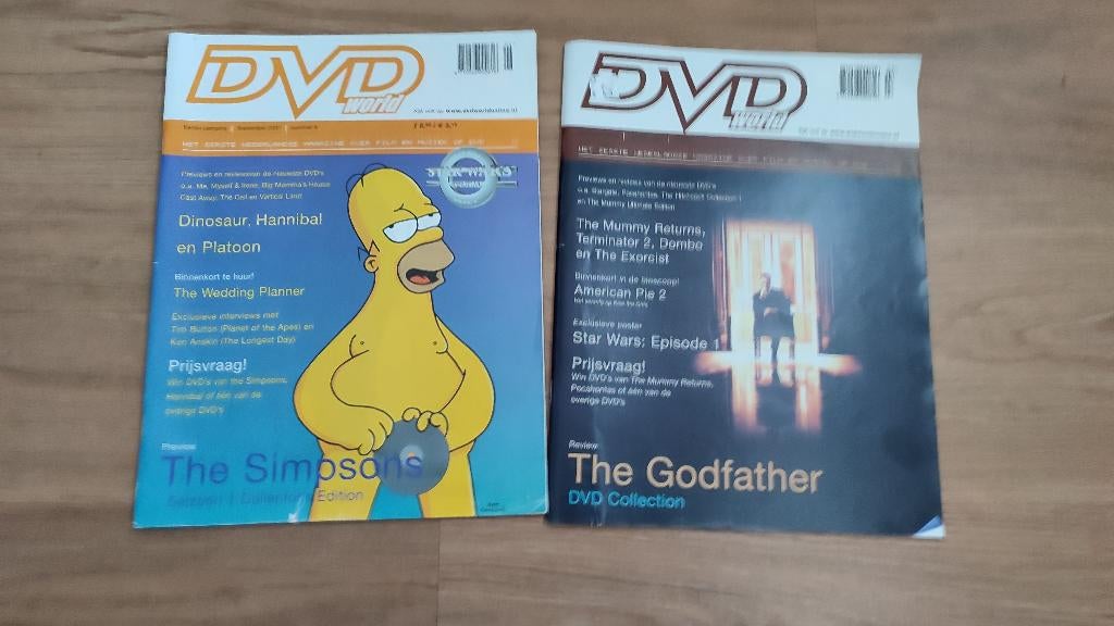 DVD world - Star Wars Phantom Menace specials, Verzamelen, Star Wars, Zo goed als nieuw, Boek of Poster, Ophalen of Verzenden