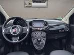 Fiat 500C 1.2 Mirror 2019 ZWART | Cabriolet | Climate Contro, Gebruikt, 4 cilinders, Cabriolet, Leder en Stof