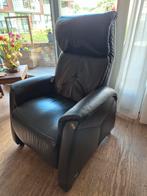 Mooie lederen relaxfauteuil, Huis en Inrichting, Fauteuils, Ophalen, Zo goed als nieuw, 75 tot 100 cm, 50 tot 75 cm