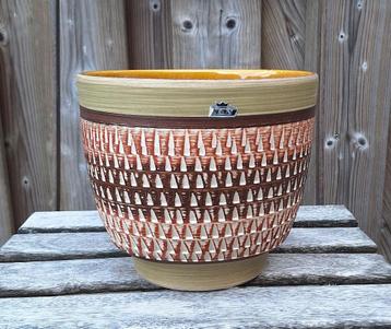 Prachtige vintage Bay West Germany bloempot.  beschikbaar voor biedingen