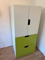 Ikea kast Stuva wit-groen, Ophalen, Gebruikt, Kast