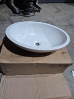 Luca Sanitair opzetwastafel ovaal waskom wasbak, Ophalen, Nieuw, 50 tot 100 cm, Minder dan 100 cm