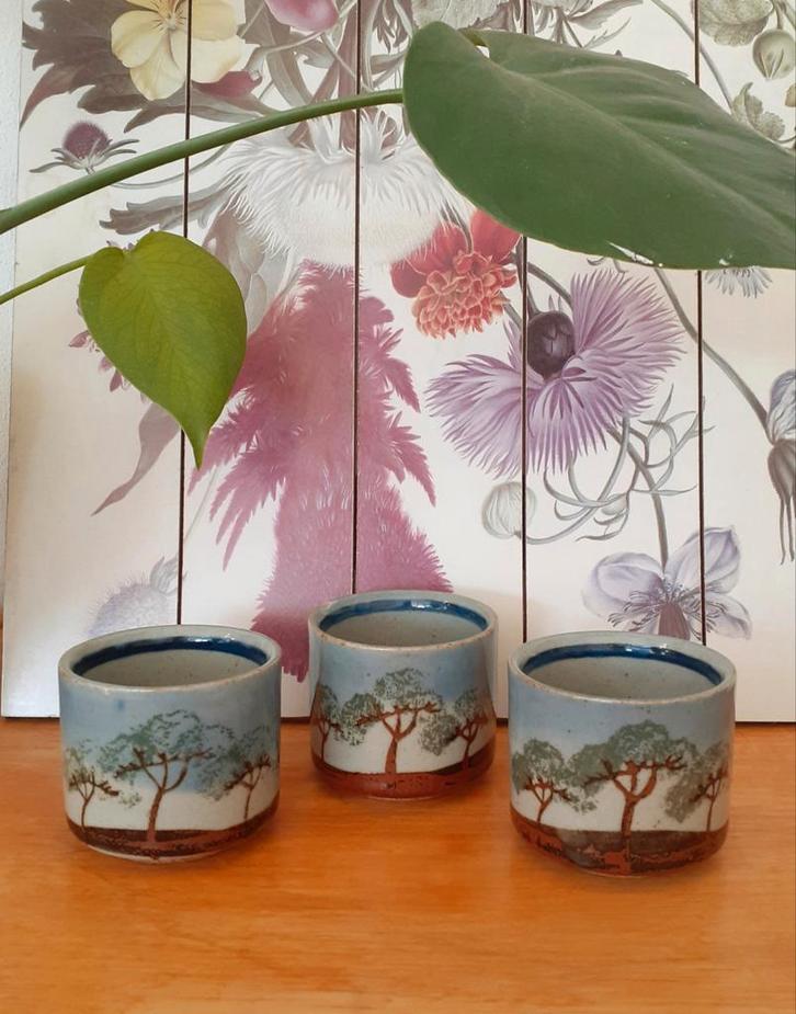 3x vintage Zell am Hammersbach kopjes, Huis en Inrichting, Keuken | Servies, Kop(pen) en/of Schotel(s), Ophalen of Verzenden