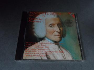 Vincent Lübeck / Sämtliche Kantaten - CD beschikbaar voor biedingen