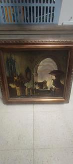 Klassiek Hollands kerk interieur door H. Roelof (XX), Ophalen of Verzenden