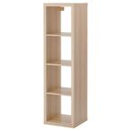 IKEA Expedit / Kallax 4 vakken kast houtkleurig, Huis en Inrichting, Kasten | Boekenkasten, 25 tot 50 cm, Zo goed als nieuw, Ophalen