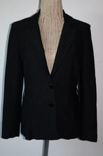 Ana Alcazar Krijtstreep Blazer Zwart Maat 42/XL, Kleding | Dames, Ana Alcazar, Zwart, Maat 42/44 (L), Unknown