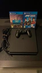 Play Station 4, Ophalen of Verzenden, Gebruikt, Met 1 controller, Slim
