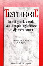 Testtheorie, inleiding in de theorie van de psychologische t, Boeken, Ophalen of Verzenden, Zo goed als nieuw