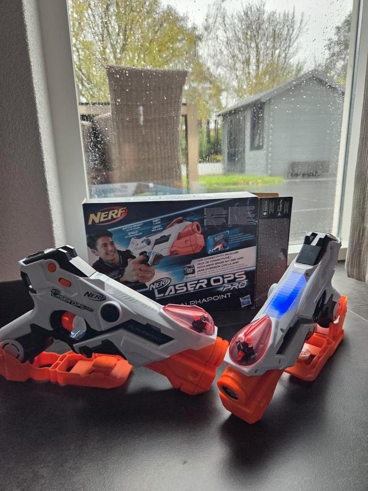 NERF Laser Ops Pro - Leuke Laserguns in Goede Staat!, Kinderen en Baby's, Speelgoed | Buiten | Actiespeelgoed, Zo goed als nieuw