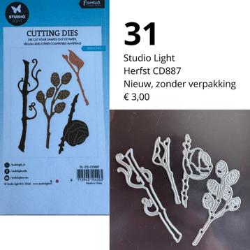 Studio Light Snijmal Herfst CD887, Nieuw! beschikbaar voor biedingen