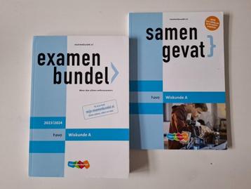 examenbundel wiskunde A 2023/2024 beschikbaar voor biedingen