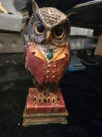 Schitterende uil spaarpot, Ophalen of Verzenden, Zo goed als nieuw, Dier