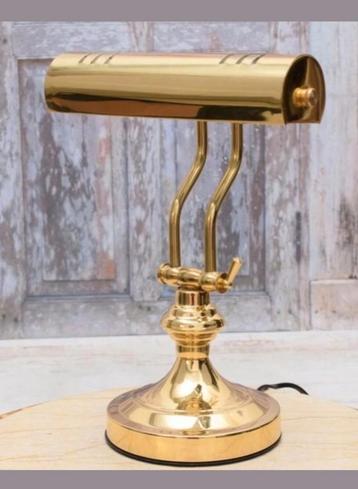 Pianolamp Messing Leeslamp Bureaulamp Nieuw  beschikbaar voor biedingen