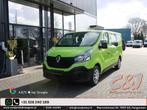 Renault Trafic L1H1 1.6 dCi 120 DC 2.9T airco cruise 6 perso, Overige carrosserieën, 1600 cc, Groen, Handgeschakeld