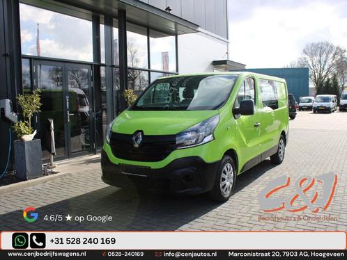 Renault Trafic L1H1 1.6 dCi 120 DC 2.9T airco cruise 6 perso, Auto diversen, Schadeauto's, Handgeschakeld, Diesel, Overige carrosserieën