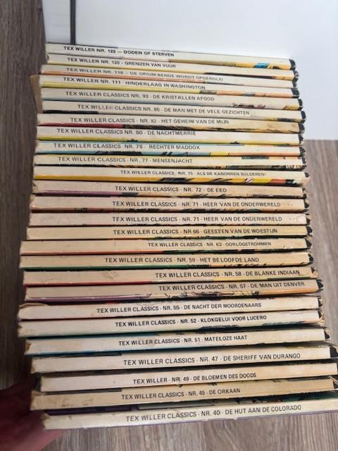Tex Willer, Boeken, Stripboeken, Meerdere stripboeken, Ophalen of Verzenden, Zo goed als nieuw