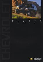 Brochure Chevrolet Blazer 1999, Ophalen of Verzenden, Gelezen, Chevrolet