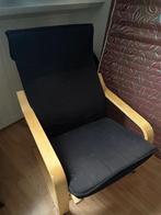 Lounge stoel, Huis en Inrichting, Stoelen, Ophalen, Zwart, Zo goed als nieuw, Eén