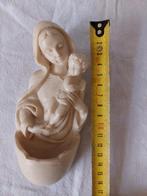 Maria met kindje Jezus - wijwaterbakje porselein, Ophalen