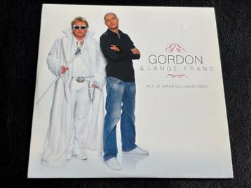 Gordon & Lange Frans - Als Je Maar Gelukkig Bent (CD Single) beschikbaar voor biedingen