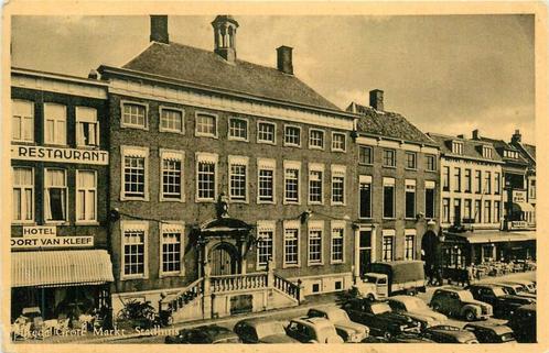 (381-346-013) Breda Grote Markt, Verzamelen, Ansichtkaarten | Nederland, Noord-Brabant, Voor 1920, Verzenden