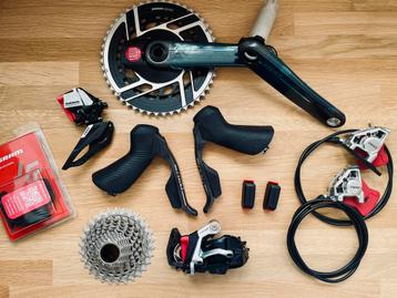 SRAM Red E1 AXS 12-speed groepset, met Powermeter, NIEUW beschikbaar voor biedingen