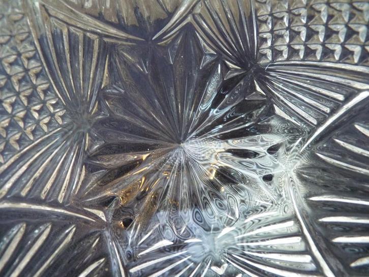 Anieke plafondlamp kristallen bolletje helder glas, Huis en Inrichting, Lampen | Plafondlampen, Gebruikt, Glas, Metaal, Ophalen of Verzenden