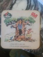 Vintage De Koninck Bier Onderzetter - Gazet van Antwerpen, Antiek en Kunst, Curiosa en Brocante, Ophalen of Verzenden