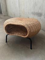 IKEA GAMLEHULT Voetenbank Wicker Woven Coffee Tafel, Ophalen, 50 tot 100 cm, Boho, Rond