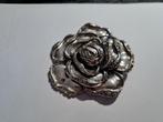 Zilverkleurige hanger roos doorsnee 8 cm, Ophalen of Verzenden, Zo goed als nieuw, Zilver, Overige materialen